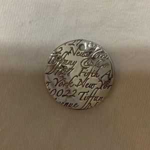 Tiffany & Co Round Script Charm
